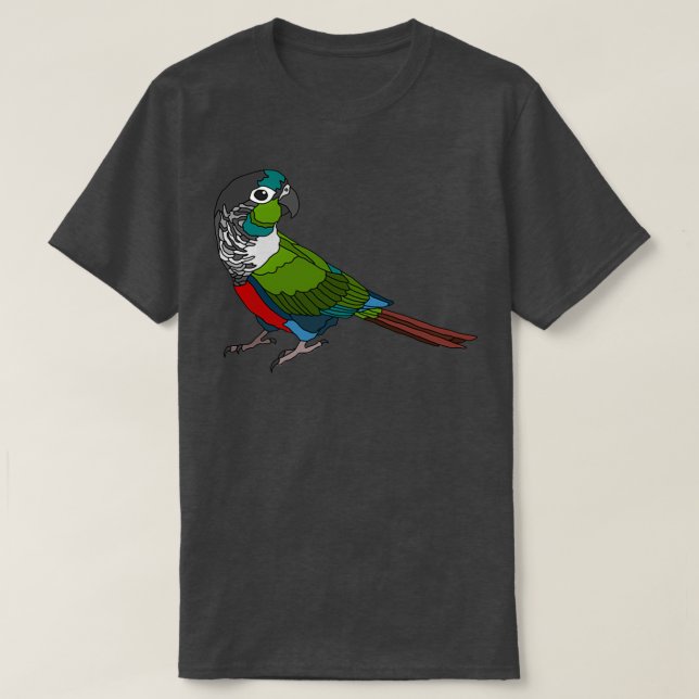 Camiseta Crimson Bellie Conure (Diseño del anverso)