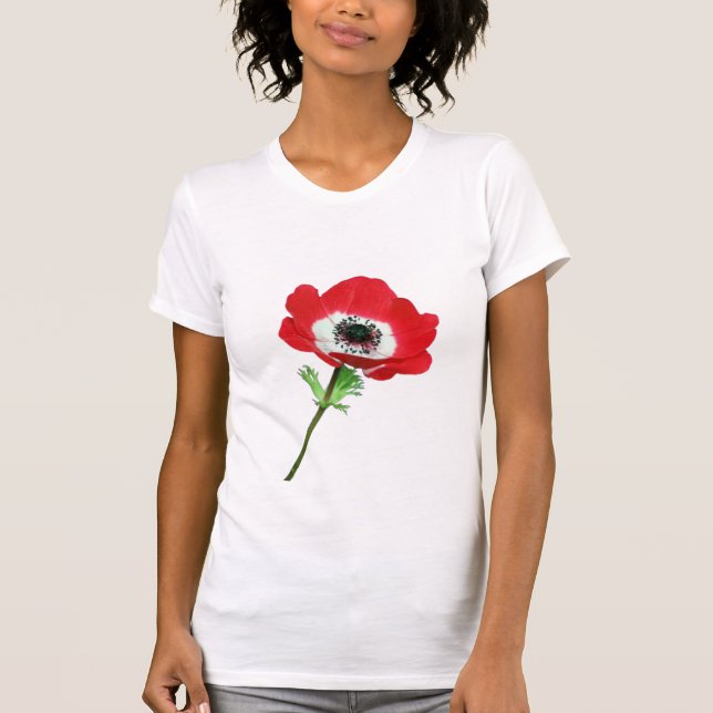 Camiseta Crimson Bloom (Anverso)
