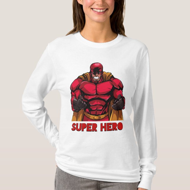 Camiseta "Crimson Crusader" (Anverso)