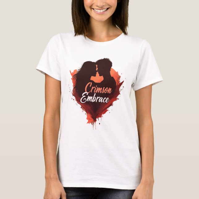 Camiseta Crimson Embrace (Anverso)