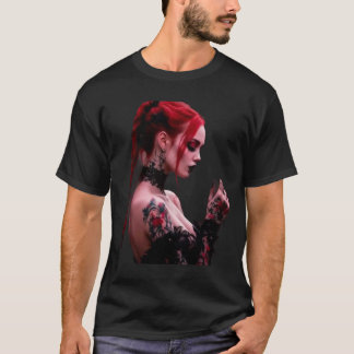 Camiseta Crimson & Lace Dark Romance