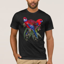 Camiseta Crimson Rosella Tropical Parrots
