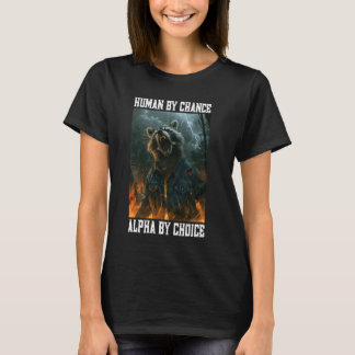 Camiseta Cringe Alpha Raccoon Meme Cringy Animal
