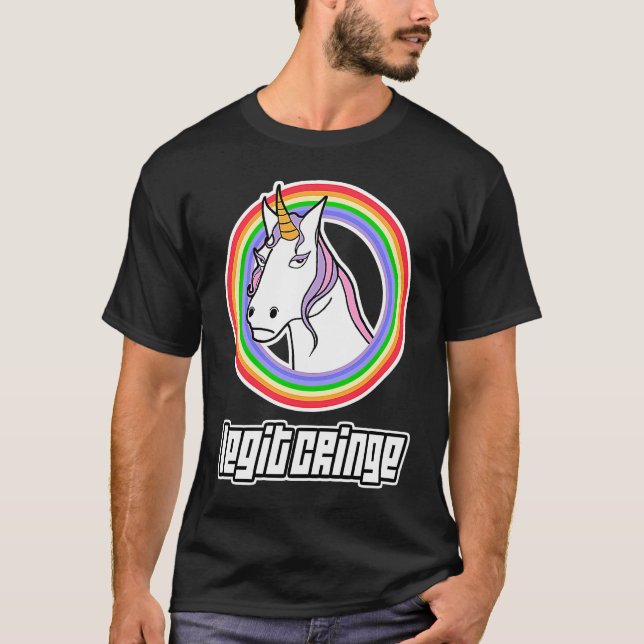 Camiseta Cringe de unicornio (Anverso)