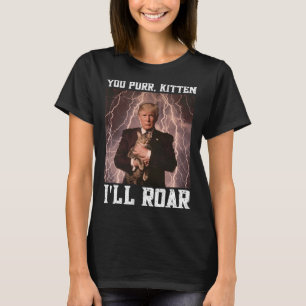 Camiseta Cringy Alpha Trump Gatito Meme Gato Protector Crin