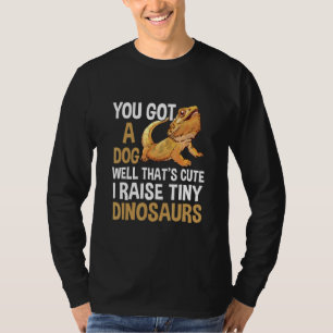 Camiseta Crío Dinosaurios Pequeños Dragón Barbudo