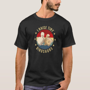 Camiseta Crío Dinosaurios Pequeños Gallina Seda