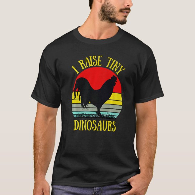 Camiseta Crío Dinosaurios Pequeños  Pollo (Anverso)