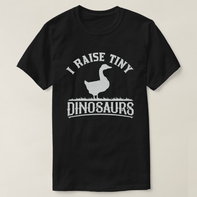Camiseta Crio Dinosaurios Pequeños Vintage Retro Goose (Diseño del anverso)