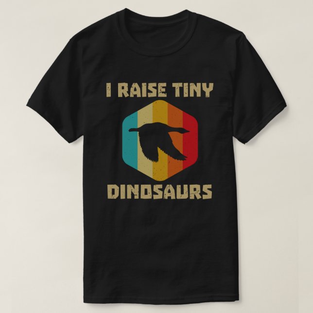Camiseta Crio Dinosaurios Pequeños Vintage Retro Goose (Diseño del anverso)
