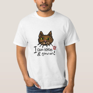 Camiseta Crío gatitos y crezco el Em