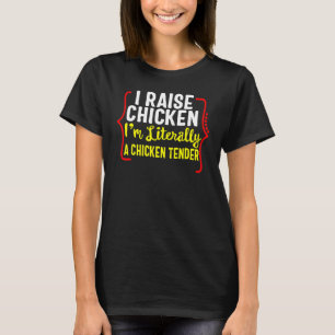 Camiseta Crío Pollos Granjero Vida Rural Ganadería Vaquera