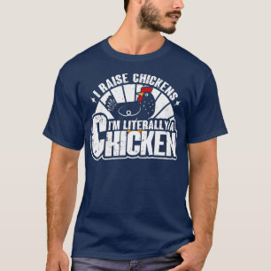 Camiseta Crio Pollos, Literalmente, Una Diversión De La Lic