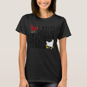 Camiseta Crío Pollos Soy Literalmente Un Tenedor De Pollo