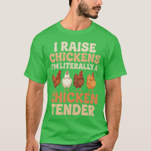 Camiseta Crío Pollos SOY Literalmente Un Tenedor De Pollo -
