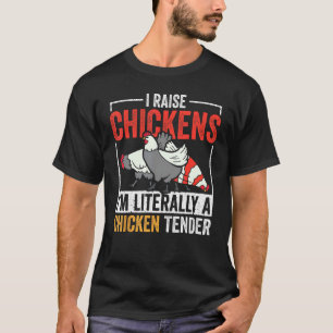 Camiseta Crío Pollos Soy Literalmente Un Tenedor De Pollo F