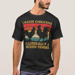 Camiseta Crío Pollos SOY Literalmente Un Tenedor De Pollo F