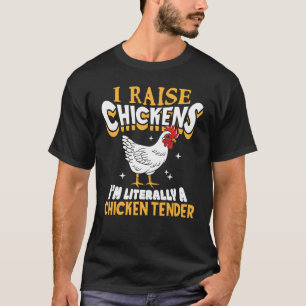 Camiseta Crío Pollos Soy Literalmente Un Tenedor De Pollo F