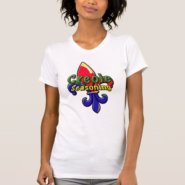 Camiseta criolla del condimento (Anverso)