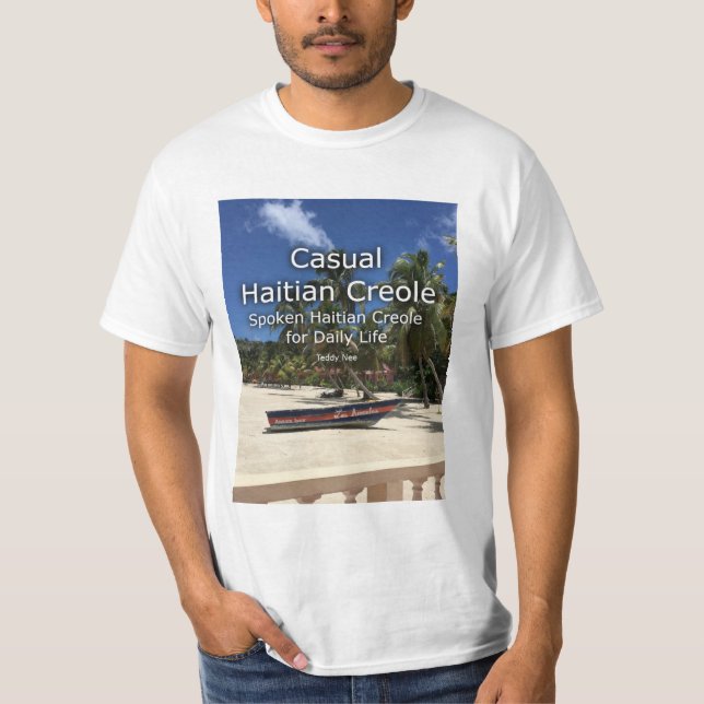 Camiseta Criollo haitiano casual (Anverso)