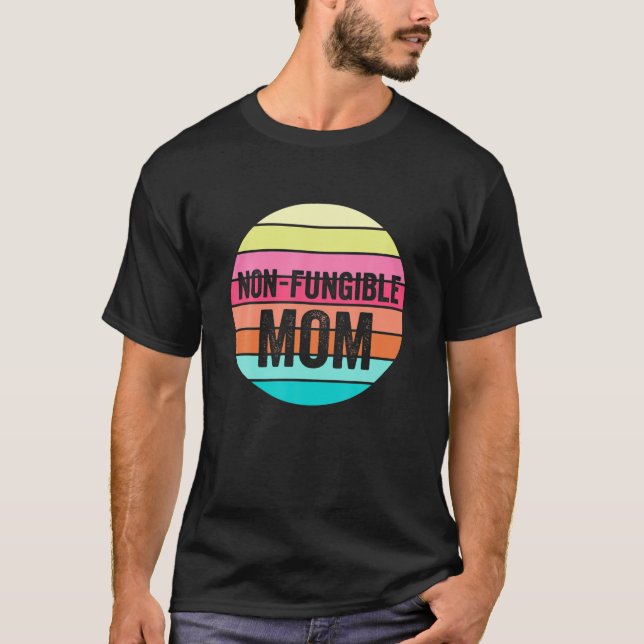Camiseta Cripta Blockchain del Día de la Madre no fungible  (Anverso)