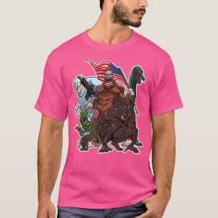 Camiseta Cripta de las fuerzas criptográficas de Bigfoot Ne