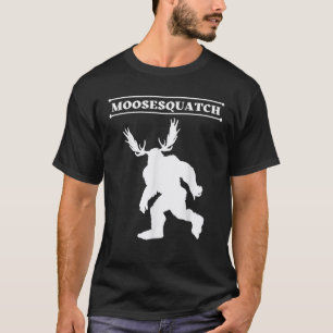 Camiseta Criptilo de Moosesquatch Funny Moose Sassquatch Bl