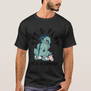 Camiseta Criptiología De Chupacabra Juega Ocultar