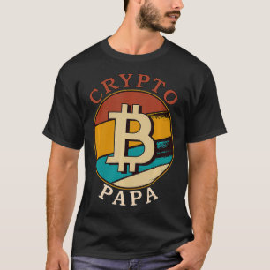 Camiseta Cripto de papá papá papá divertido Bitcoin Miner d