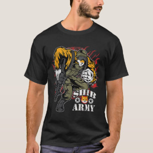 Camiseta Cripto del soldado de la inu del EJÉRCITO SHIB