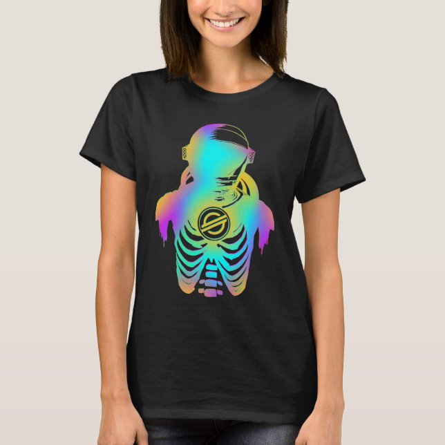 Camiseta Cripto estelar de token XLM (Anverso)