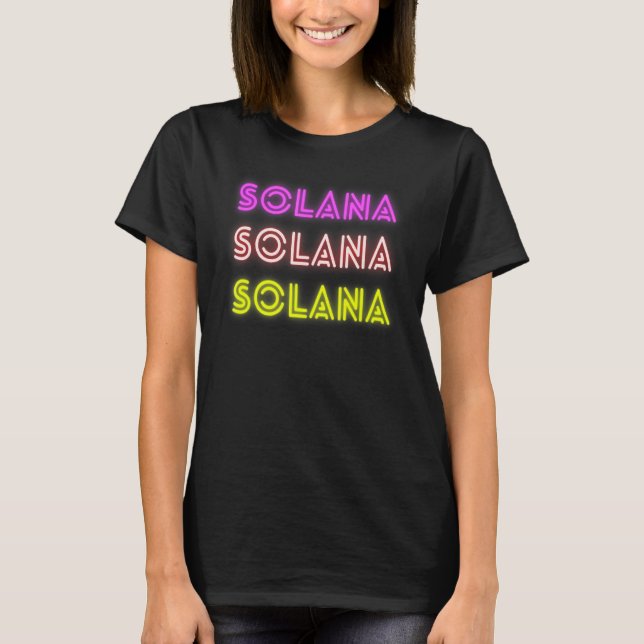 Camiseta Cripto Guay de verano de Solana invierte (Anverso)