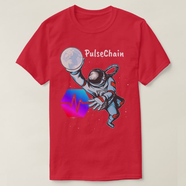 Camiseta Criptoc de cripto del astronauta del hombre del es (Diseño del anverso)