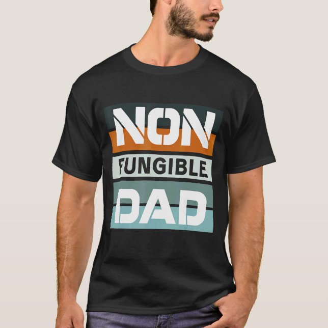 Camiseta Criptocur de cadena de bloqueo del Día del Padre n (Anverso)