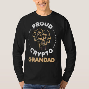 Camiseta Criptocurrency Millionaire Orgulloso cripto Dad Di