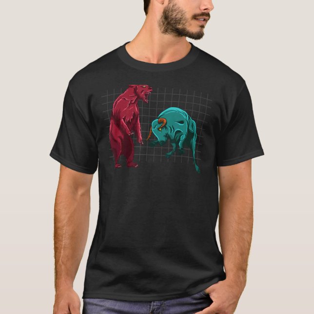 Camiseta Criptodivisa de análisis de gráfico criptográfico  (Anverso)