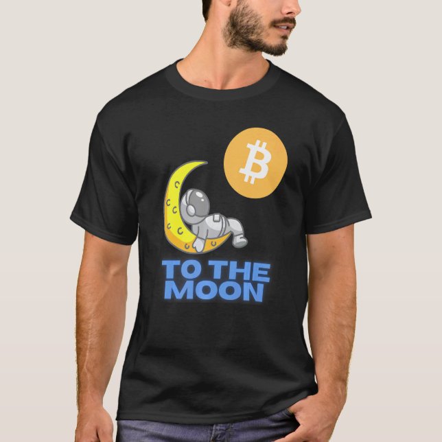 Camiseta Criptodivisa De Bitcoin A La Cadena De Bloqueo De  (Anverso)