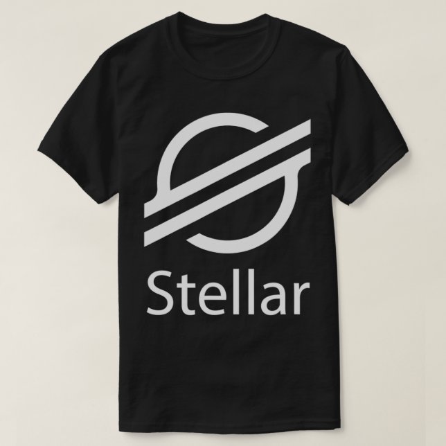 Camiseta Criptodivisa de logotipo estelar (Diseño del anverso)