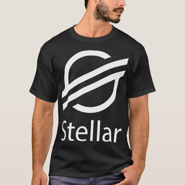 Camiseta Criptodivisa de logotipo estelar (Anverso)