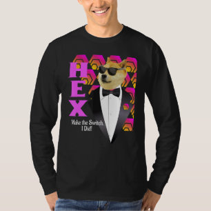 Camiseta Criptodivisa hexicana Bitcoin Pulsechain
