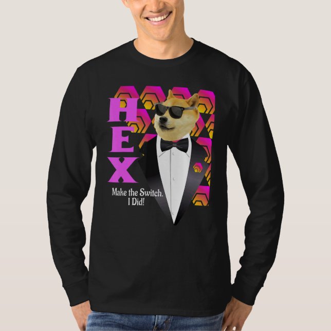 Camiseta Criptodivisa hexicana Bitcoin Pulsechain (Anverso)