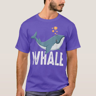 Camiseta Criptodivisa Rica En Ballenas De Bitcoin A La Luna