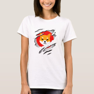 Camiseta criptodivisa SHIBA INU - SHIB Crypto SHIBA