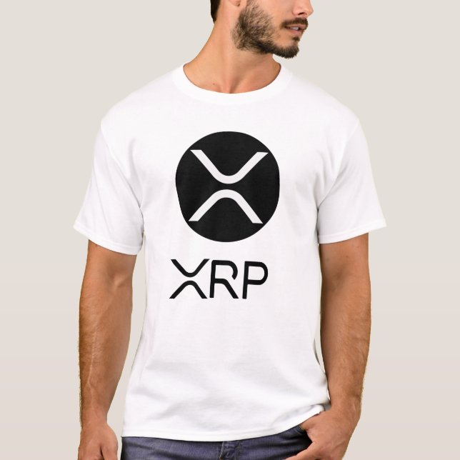 Camiseta criptodivisa XRP (Anverso)
