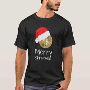 Camiseta Criptodivisas Ethereum Santa Hat Merry Christma
