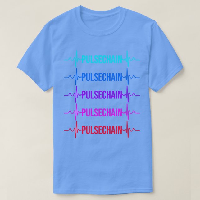 Camiseta criptografía de pulsechain 3 (Diseño del anverso)