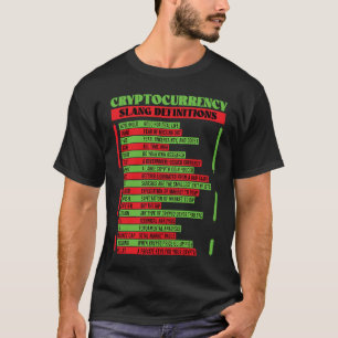 Camiseta Criptomoneda Blockchain Comerciante Finanzas Cript