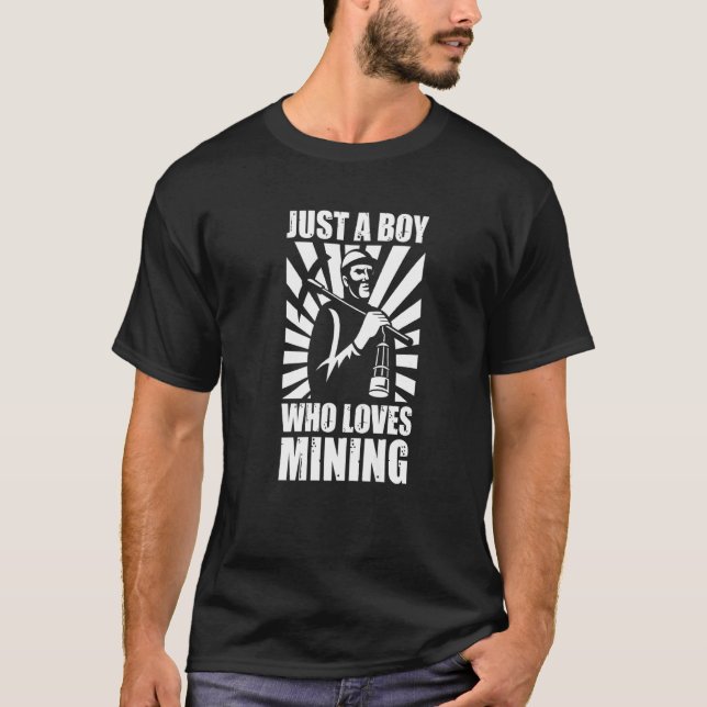 Camiseta Criptomoneda de oro de mineral de carbón solo un c (Anverso)