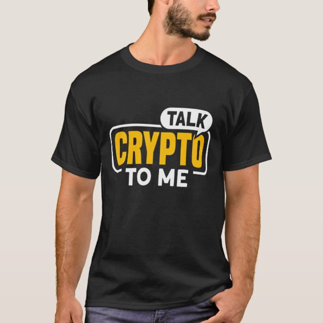Camiseta Criptomoneda Para El Minero Y Comerciante De Bitco (Anverso)