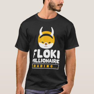 Camiseta Criptomoneda Para Hombres Mujeres Floki Crypto Mil